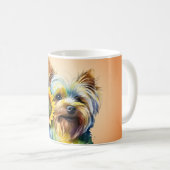 Mug Adorable Yorkshire Terrier Tournesol (Devant droit)