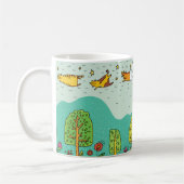 Mug Adorables chats volants (Gauche)