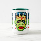 Mug Adorables Masque Monstre Vert (Centre)
