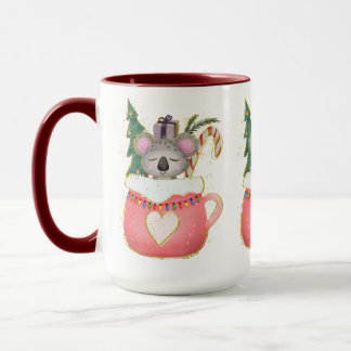 Mug Adorables Noël animal précieux Koala