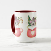 Mug Adorables Noël animal précieux Koala (Devant gauche)