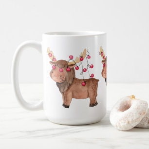 Mug Adorables Oie de Noël avec lumières
