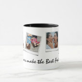 Mug Adorables sœurs pour 4 photos (Centre)