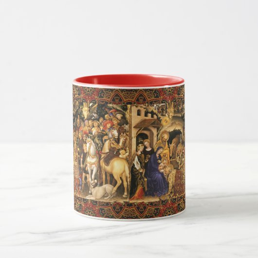 Mug ADORATION DE MAGI Gentile Da Fabriano, Noël (Centre)