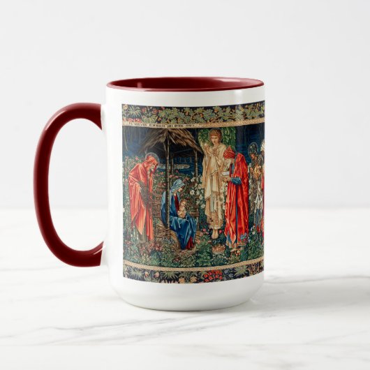 Mug ADORATION DE MAGI Morris, Noël de Burne-Jones (Gauche)