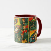 Mug ADORATION DE MAGI, NATIVITÉ PRIMITIVE Noël (Devant droit)