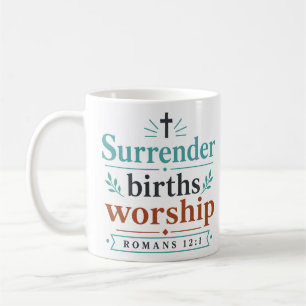 Mug Adoration de Naissance de Soumission Encouragement