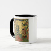 Mug Adoration des Magi, détail d'un carreau de (Devant gauche)