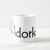 Mug Adorkable <3 (Devant gauche)