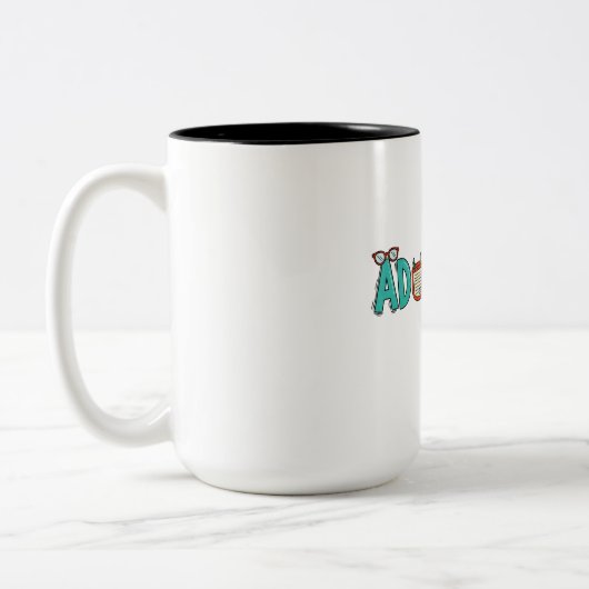 Mug "Adorkable" - La coupe parfaite pour les Nerds (Gauche)