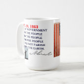 MUG ADRESSE DE GETTYSBURG (Devant gauche)
