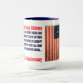 MUG ADRESSE DE GETTYSBURG (Centre)