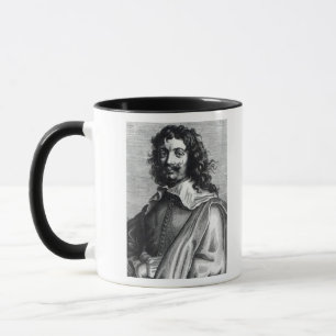 Mug Adriaen Brouwer, gravé par Edme de Boulonois