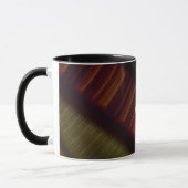 Mug ~ ADRIEN ~ GLOSSY 3D Noir Brown Vert brillant ~ (Gauche)