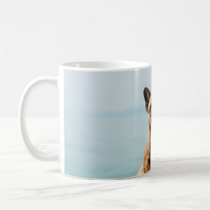 Mug Adulte brun français taurin debout en kayak