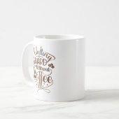 Mug Adulter est dur sans café (Devant gauche)