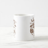 Mug Adulter est dur sans café (Centre)