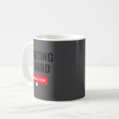 Mug Aduting Is Hard Unsubscribe Izable Quote  (Devant gauche)