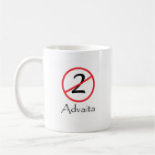 Mug Advaita - non deux (Gauche)