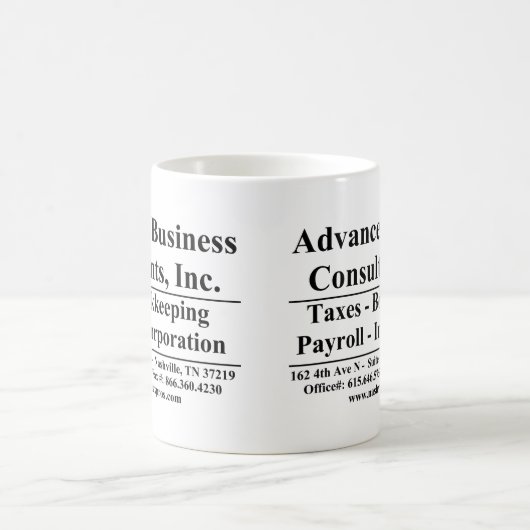 Mug Advanced Business (Centre)