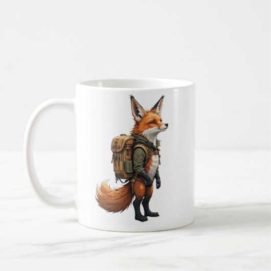 Mug Adventure Await with Foxy the Explorer! (Gauche)