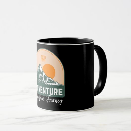 Mug Adventure Mountain Journey (Devant droit)