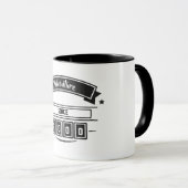 Mug Adventure Since [Year] Custom Coffee  (Devant droit)