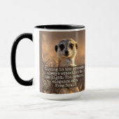 Mug Adventurous Meerkat Living (Gauche)