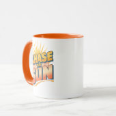 Mug Adventurous Travel and Sunshine Slogan (Devant gauche)