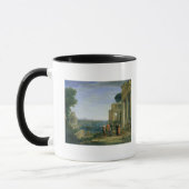 Mug Aeneas et Dido à Carthage, 1675 (Gauche)