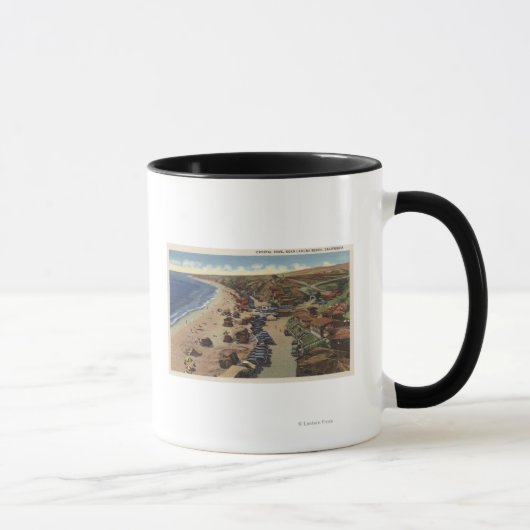 Mug Aérien de Crystal Cove (Droite)