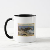 Mug Aérien de la côte rocheuse (Gauche)