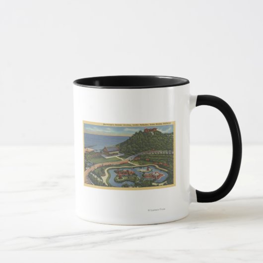 Mug Aérien du jardin oriental de Bernheimer (Droite)