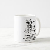 Mug Aérien et de l'émetteur satellite (Devant droit)