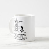 Mug Aérien et de l'émetteur satellite (Devant gauche)