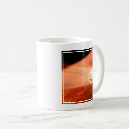 Mug Aérocoque Avec Perpersévérance Rover Descente Vers (Devant droit)