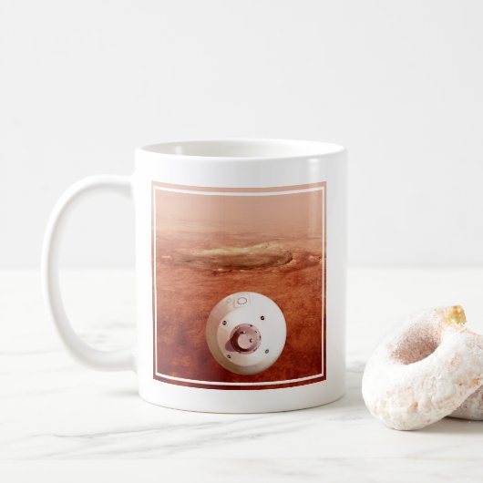 Mug Aérocoque Avec Perpersévérance Rover Descente Vers (Avec donut)