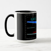 Mug Aéromodelage conception d'avion (Gauche)