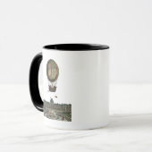 Mug Aéronef au-dessus de la ville (Devant gauche)