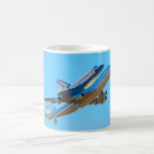 MUG AÉRONEF DE TRANSPORTEUR DE NAVETTE SPATIALE (Centre)