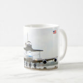 MUG AÉRONEF DE TRANSPORTEUR DE NAVETTE SPATIALE (Devant droit)