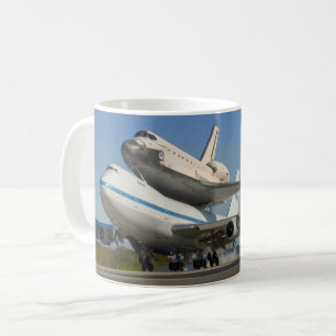 MUG AÉRONEF DE TRANSPORTEUR DE NAVETTE SPATIALE