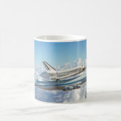 MUG AÉRONEF DE TRANSPORTEUR DE NAVETTE SPATIALE (Centre)