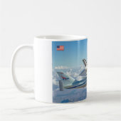 MUG AÉRONEF DE TRANSPORTEUR DE NAVETTE SPATIALE (Gauche)