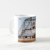 MUG AÉRONEF DE TRANSPORTEUR DE NAVETTE SPATIALE (Devant gauche)