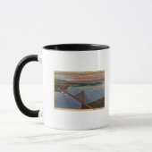 Mug Aéronef du Golden Gate Bridge & Bay Area (Gauche)
