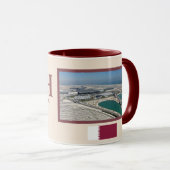 Mug Aéroport de Doha Qatar (Devant droit)