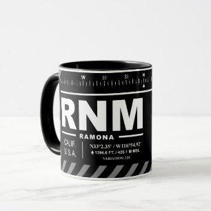 Mug Aéroport de Ramona RNM