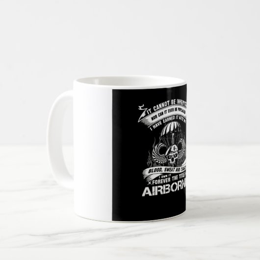 Mug Aéroporté ! Complètement ! (Devant gauche)