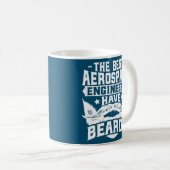 Mug Aerospace Engineer Bearded Aerospace Engineering (Devant droit)